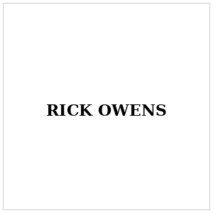 Photo Rick Owens